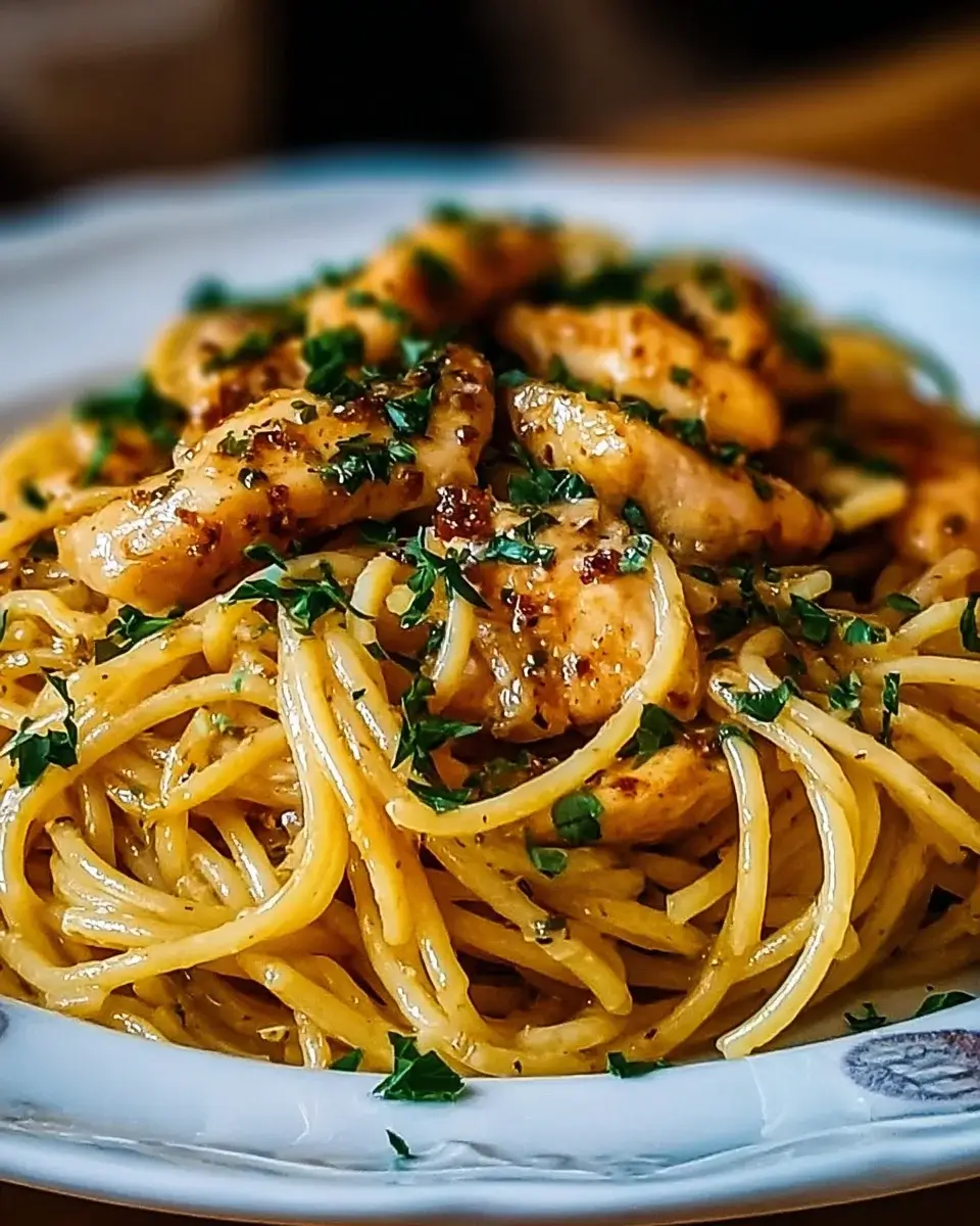 Monterey Hähnchen-Spaghetti: Entdecken Sie das Rezept!