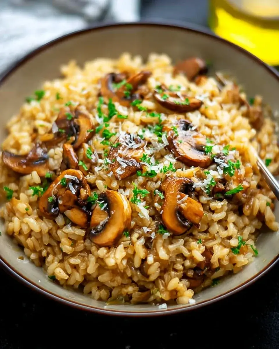 Pilz-Risotto mit Parmesan: So gelingt das perfekte Gericht!