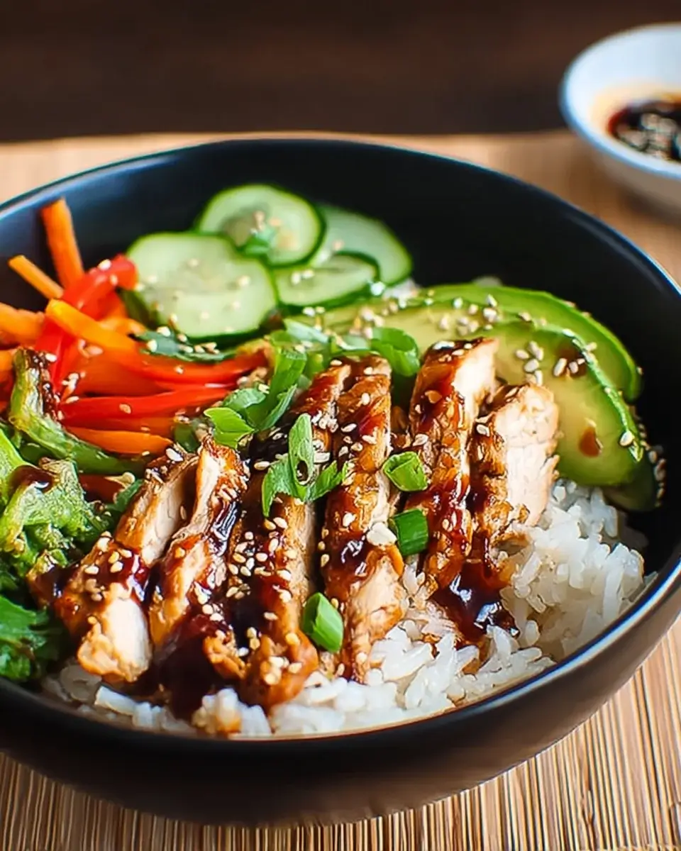 Teriyaki-Hühnchen-Bowl: Ein Rezept für Genuss pur!