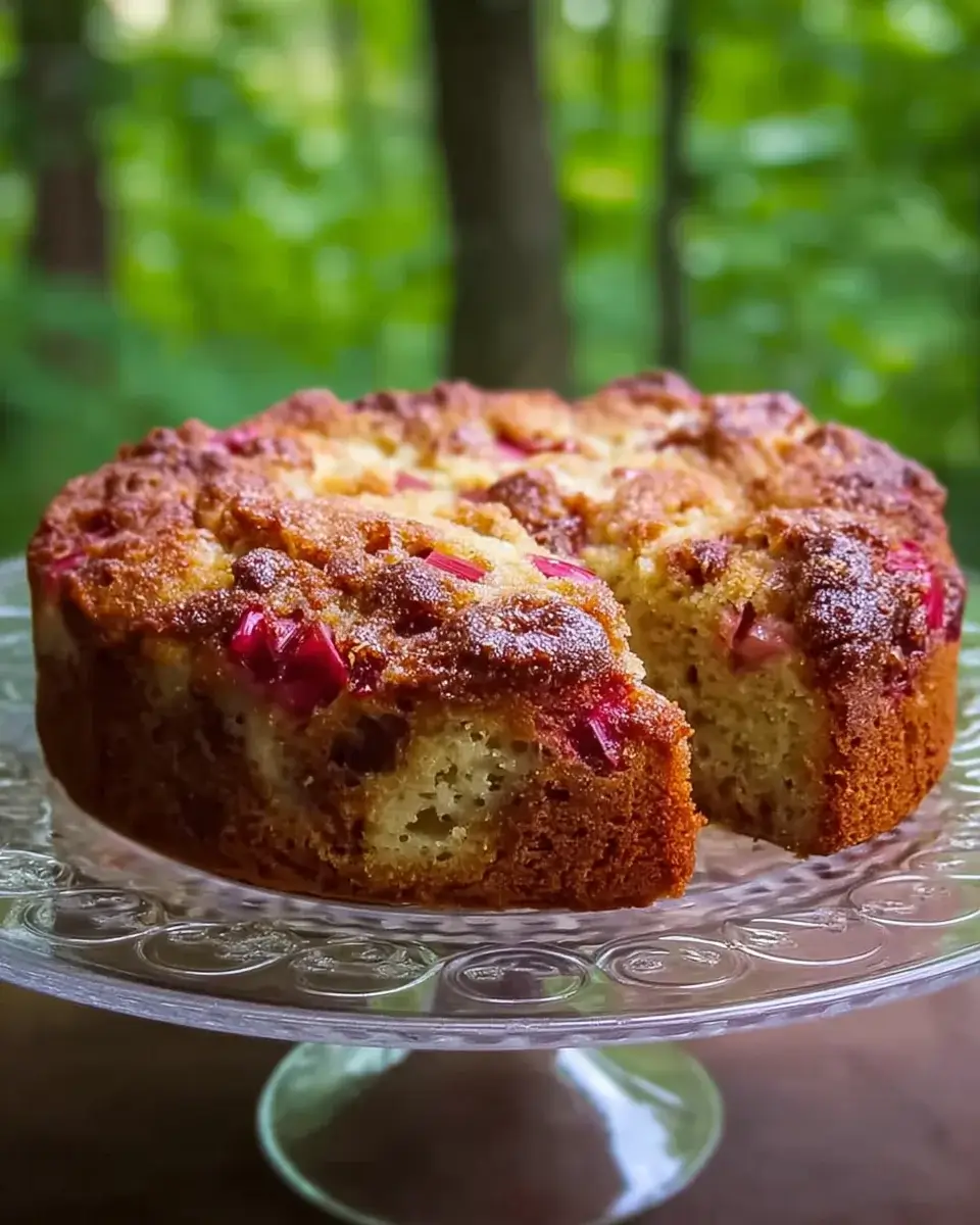 Rhabarber-Sauerrahm-Kaffeekuchen: Ein Genuss für jeden!