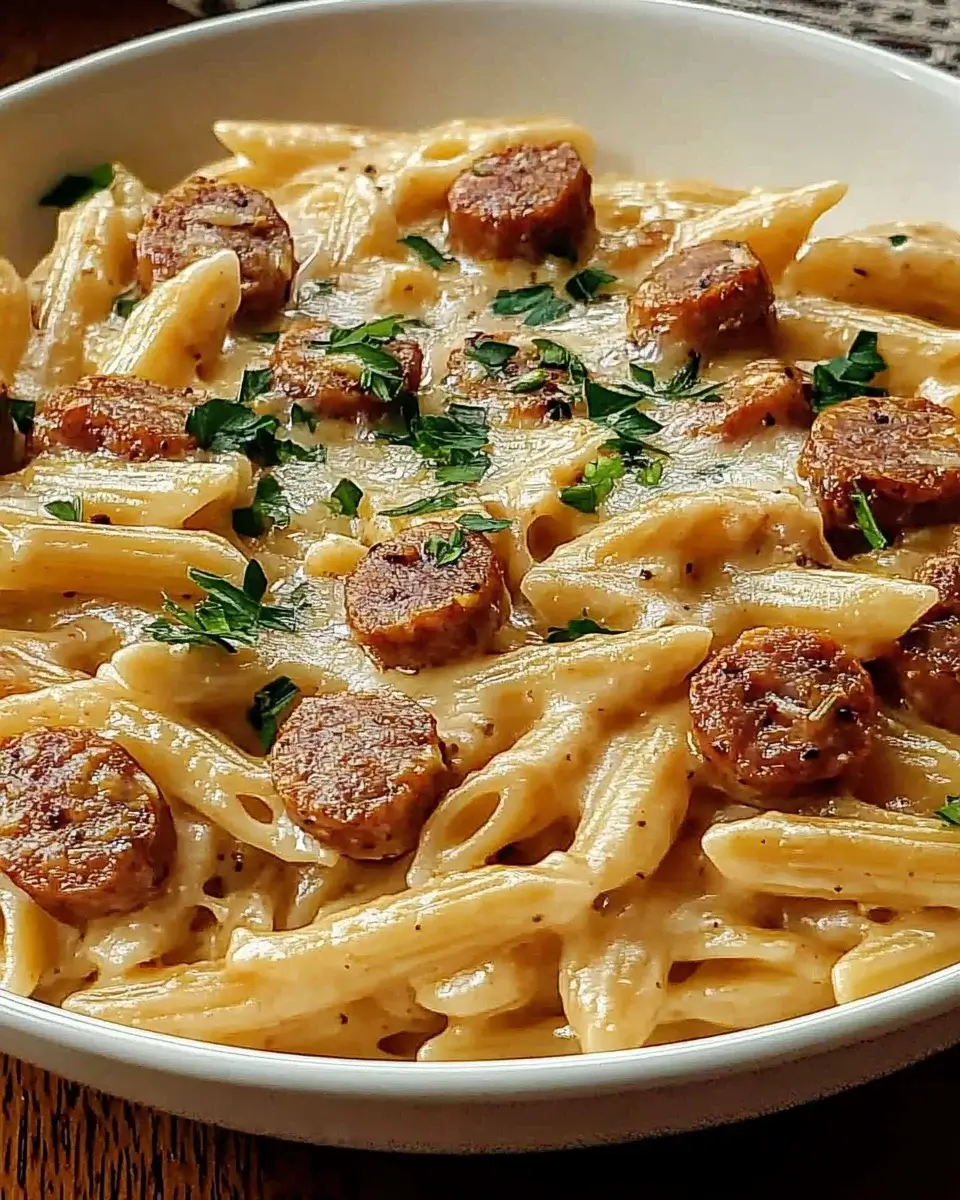 Cajun Wurst Pasta: Ein würziges Genuss-Rezept entdecken!