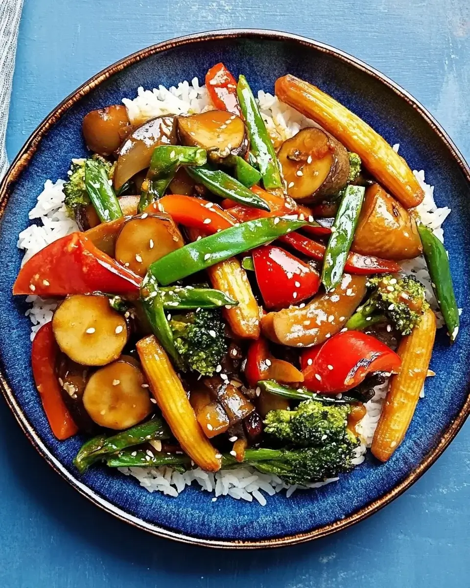 Gemüsepfanne mit Sojasauce: Gesund und einfach zubereiten!