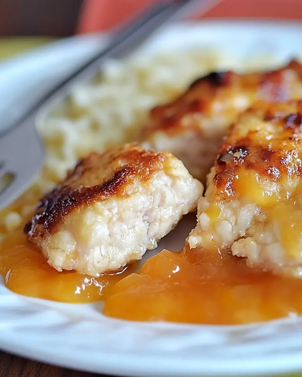 Kokosnuss-Hühnchen mit Aprikosensauce: Einfach lecker!