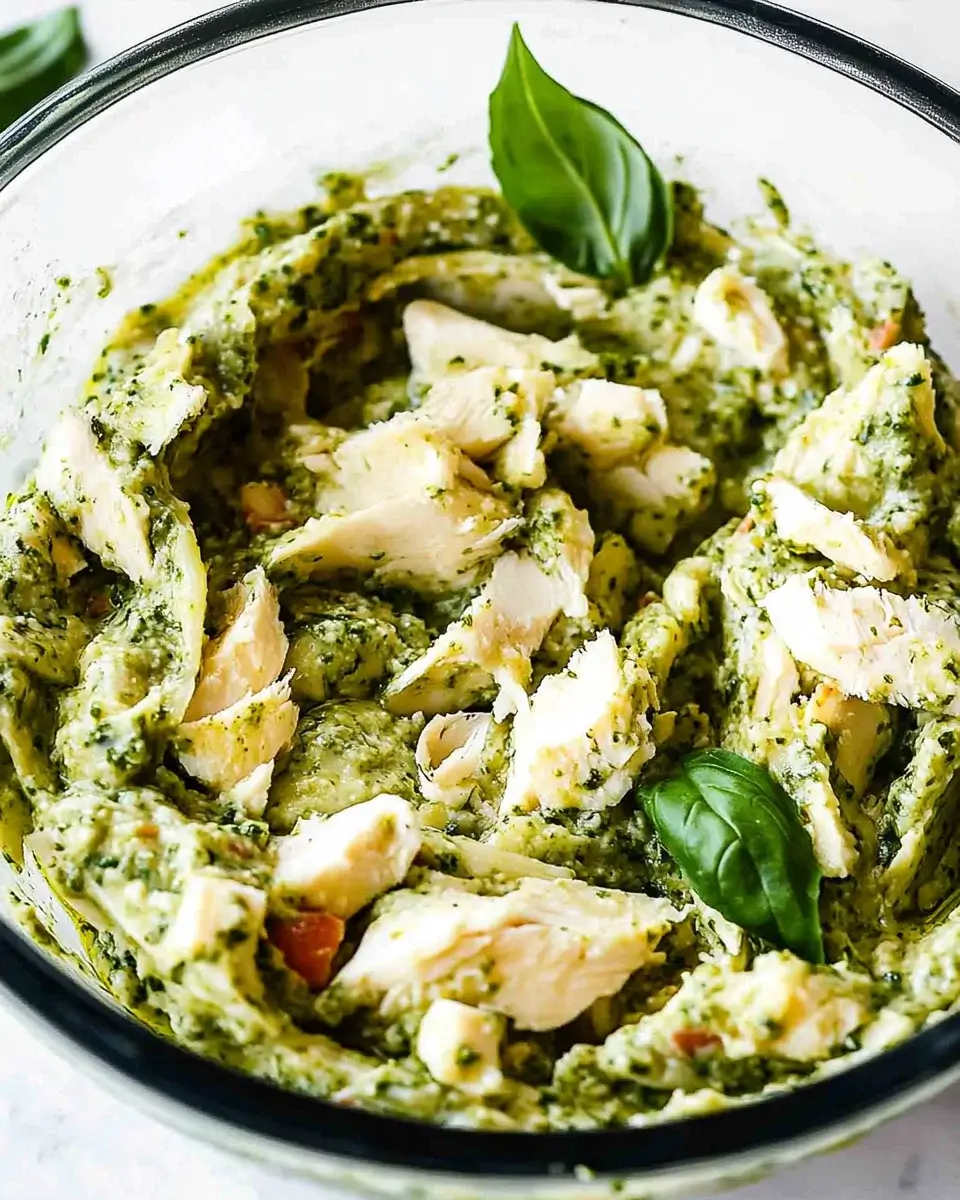 Pesto-Hühnchensalat: Ein Genuss, der begeistert!