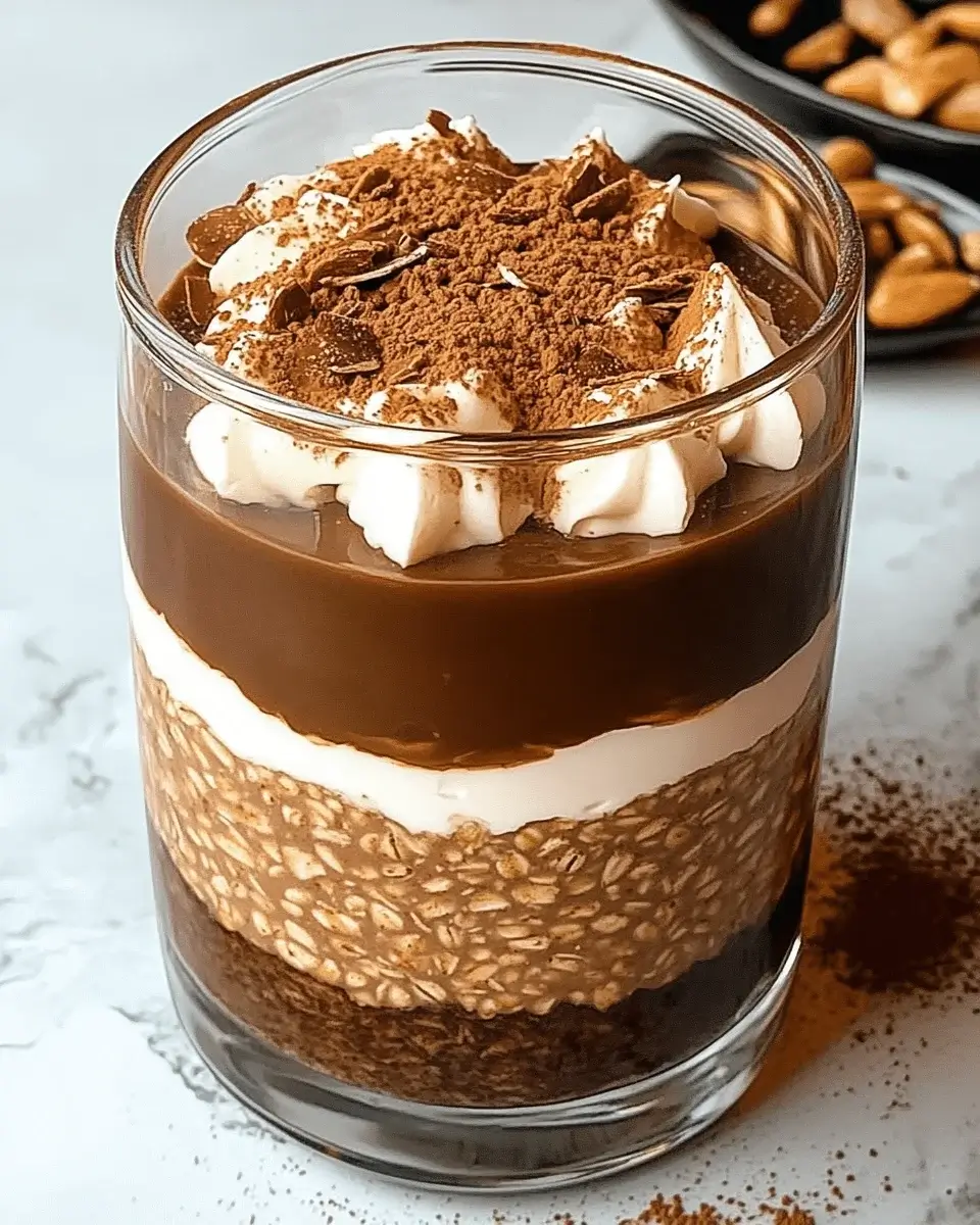 Schokoladen-Tiramisu Overnight Oats: Ein traumhaftes Rezept!