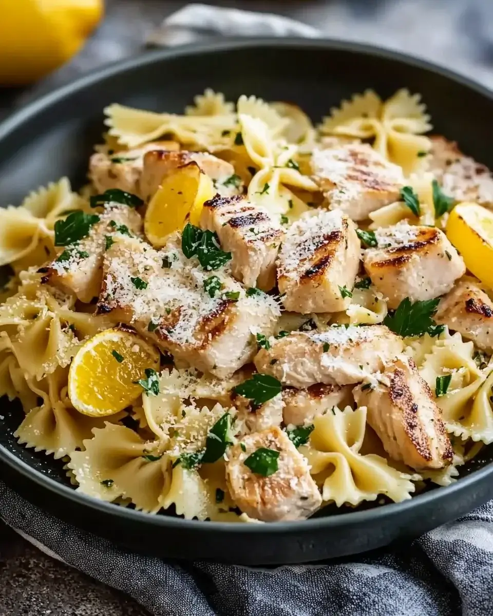 Zitronen-Hühnchen-Pasta: So einfach gelingt sie!