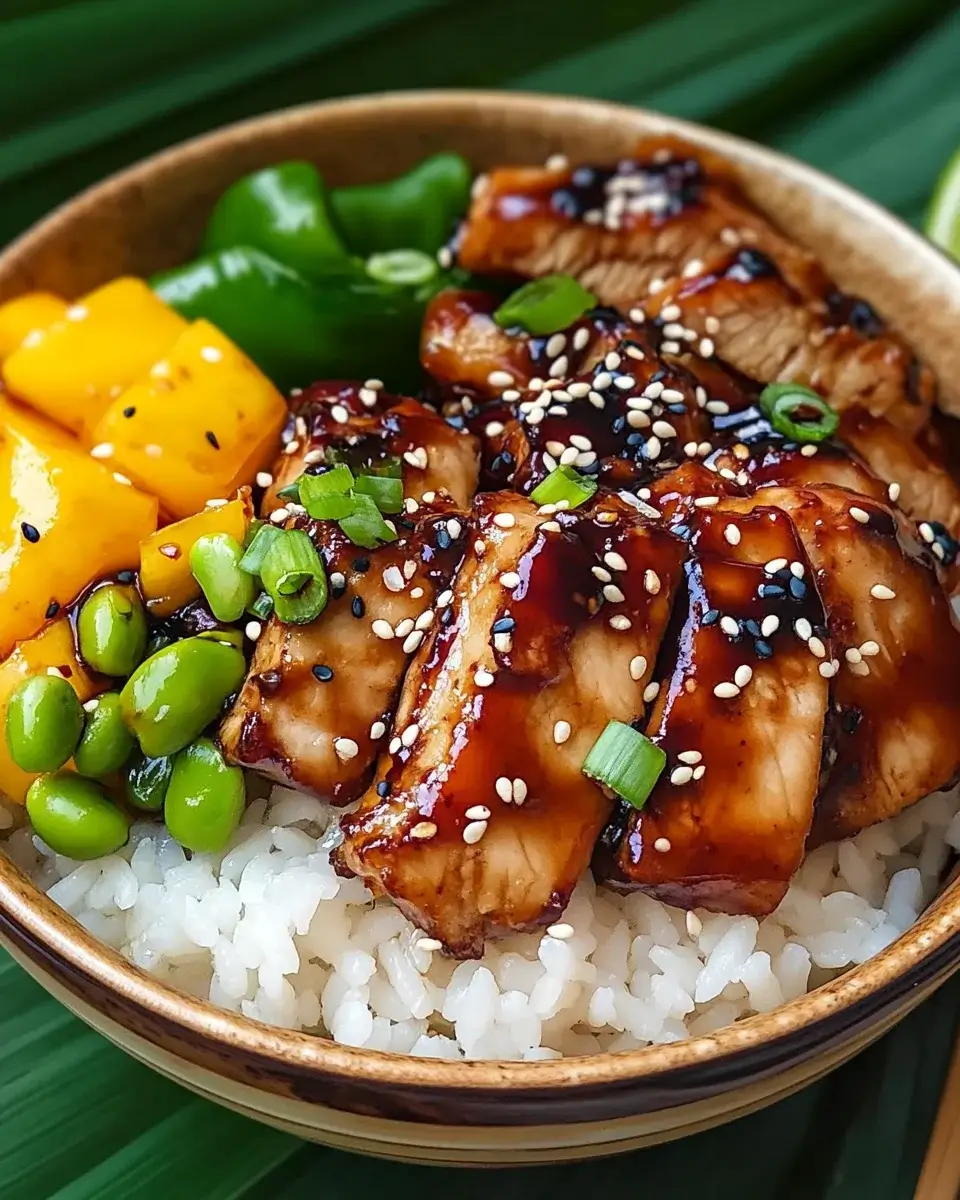 Hawaiianisches Teriyaki-Hühnchen: Ein einfaches Rezept!