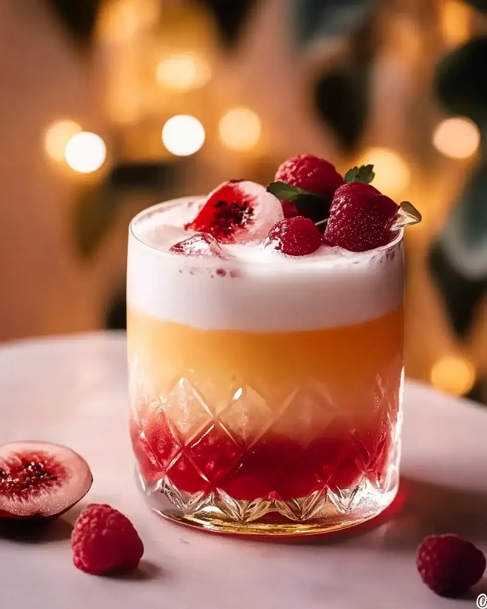 Himbeer-Passionsfrucht Tequila Sour: Erfrischend und lecker!