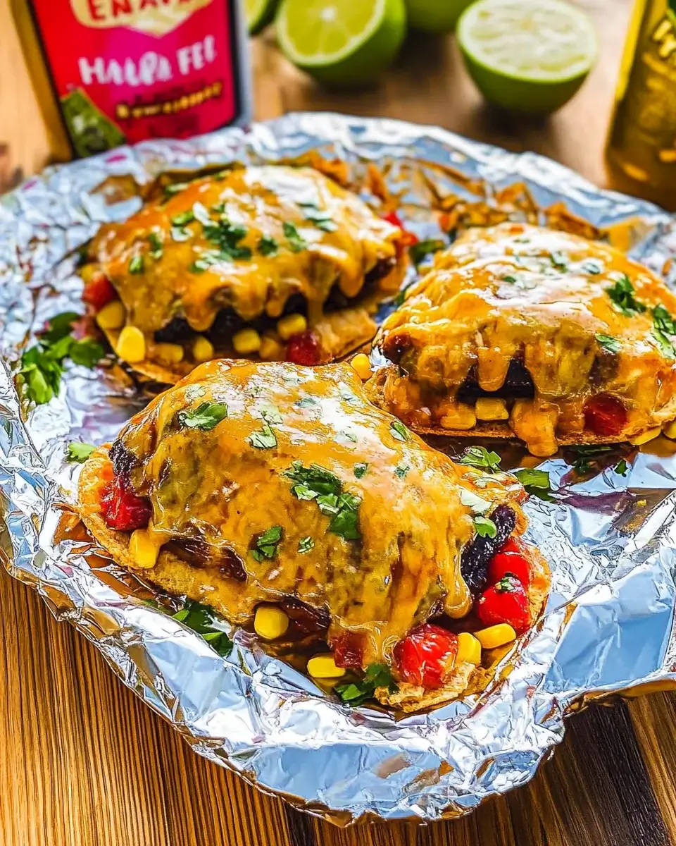 Santa Fe Hähnchen-Folienpakete perfekt zubereiten!