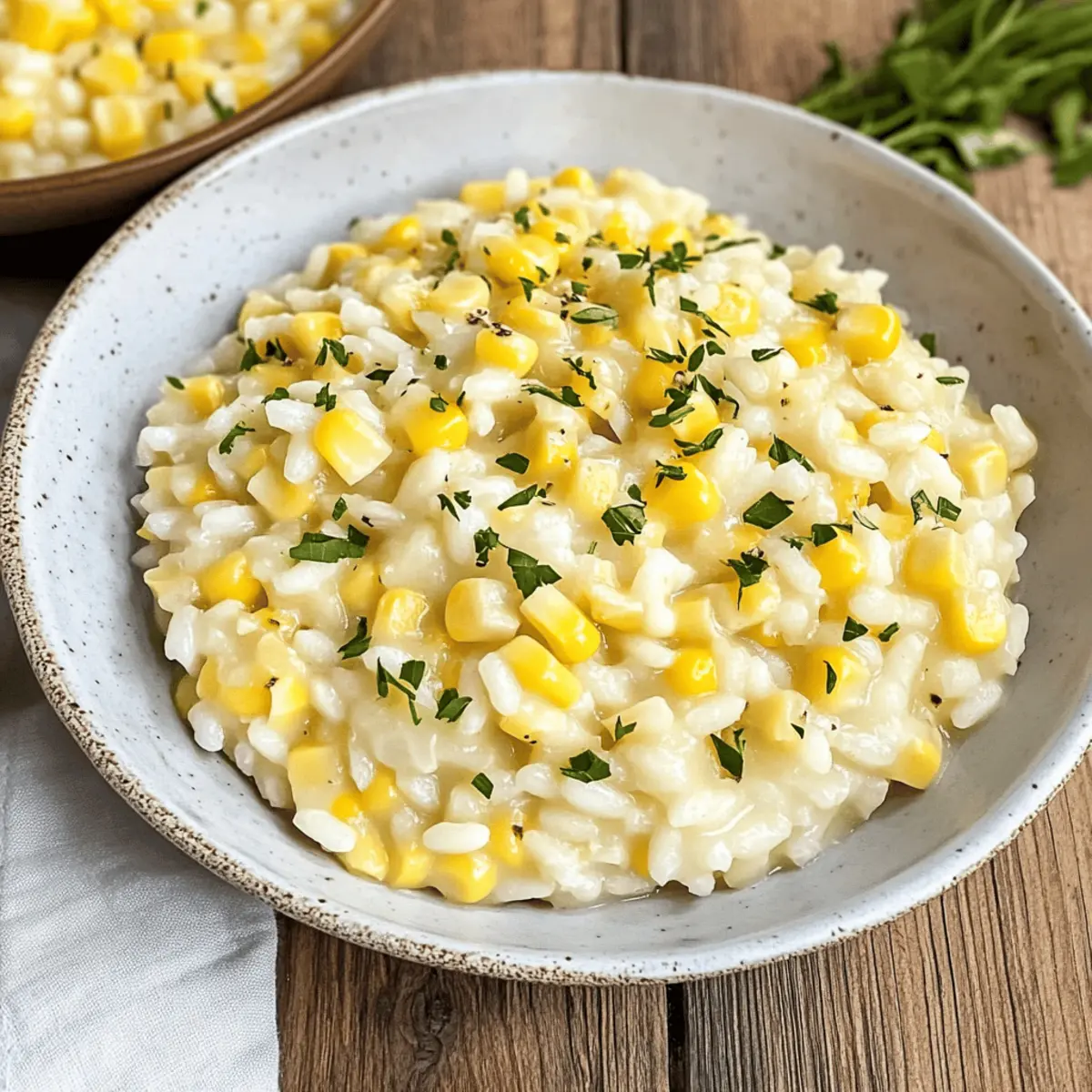 Sommersüßes Maisrisotto cremig und preiswert