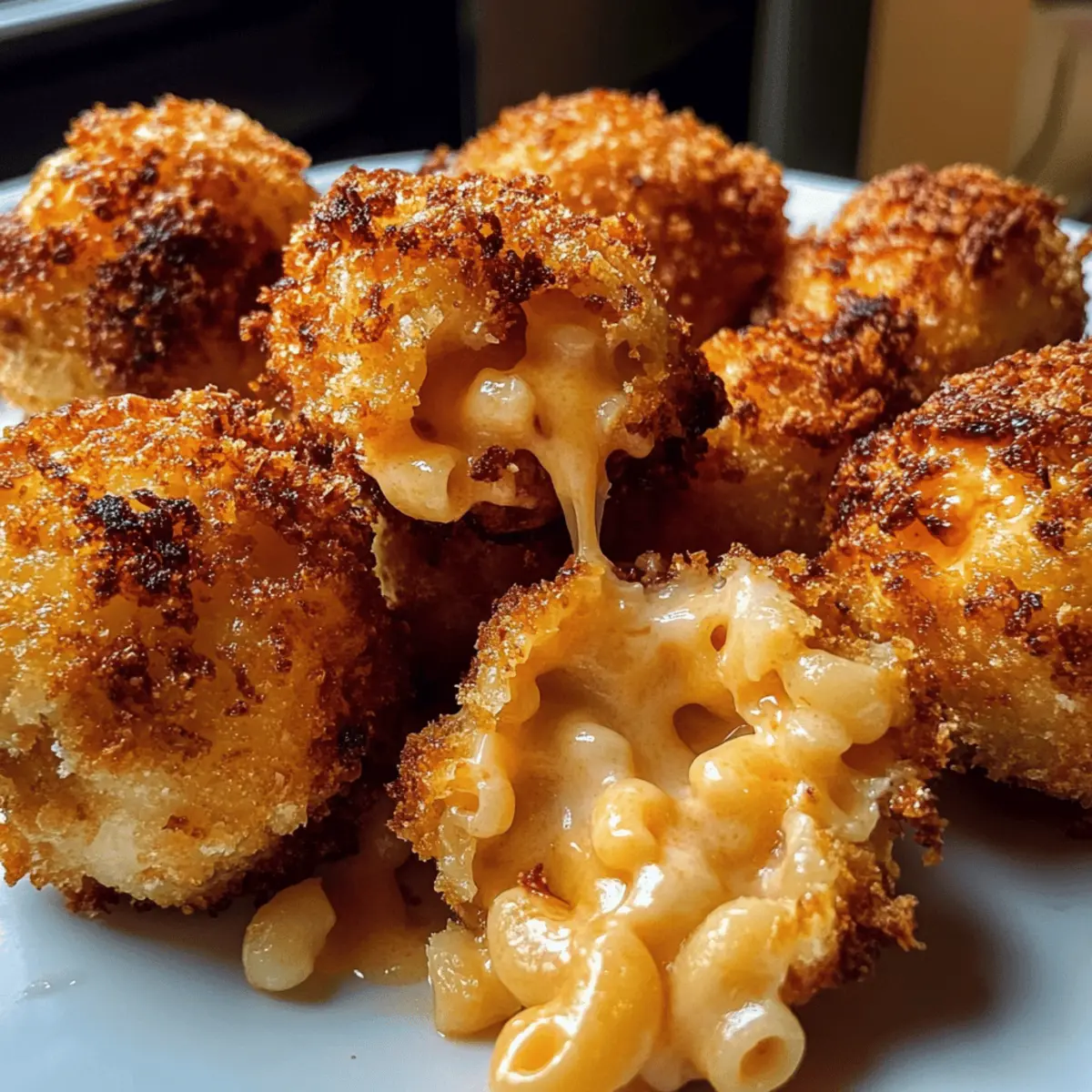Crispy Air Fryer Mac and Cheese Balls zaubern Genuss