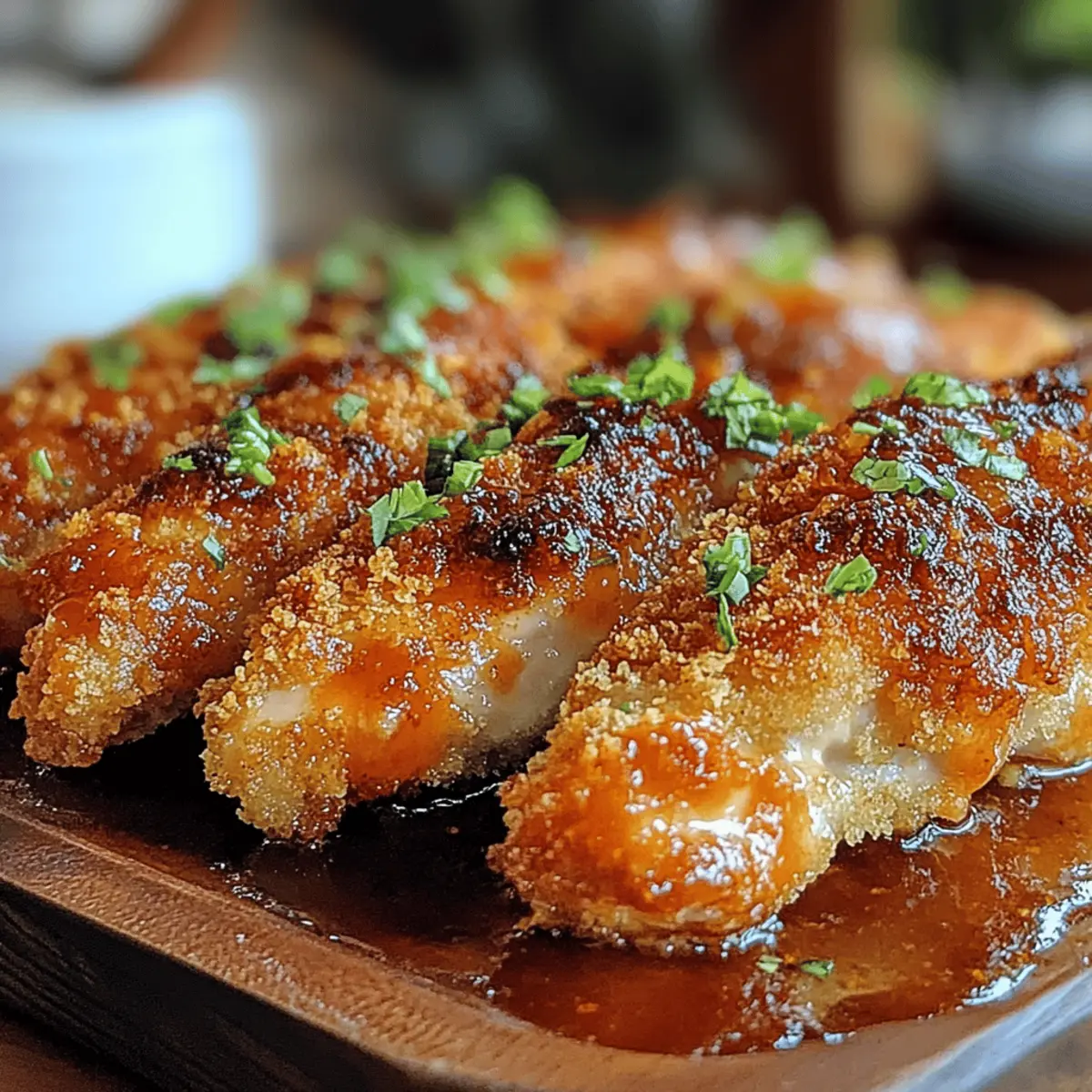 Crispy Baked Buffalo Chicken Tenders für jeden Geschmack