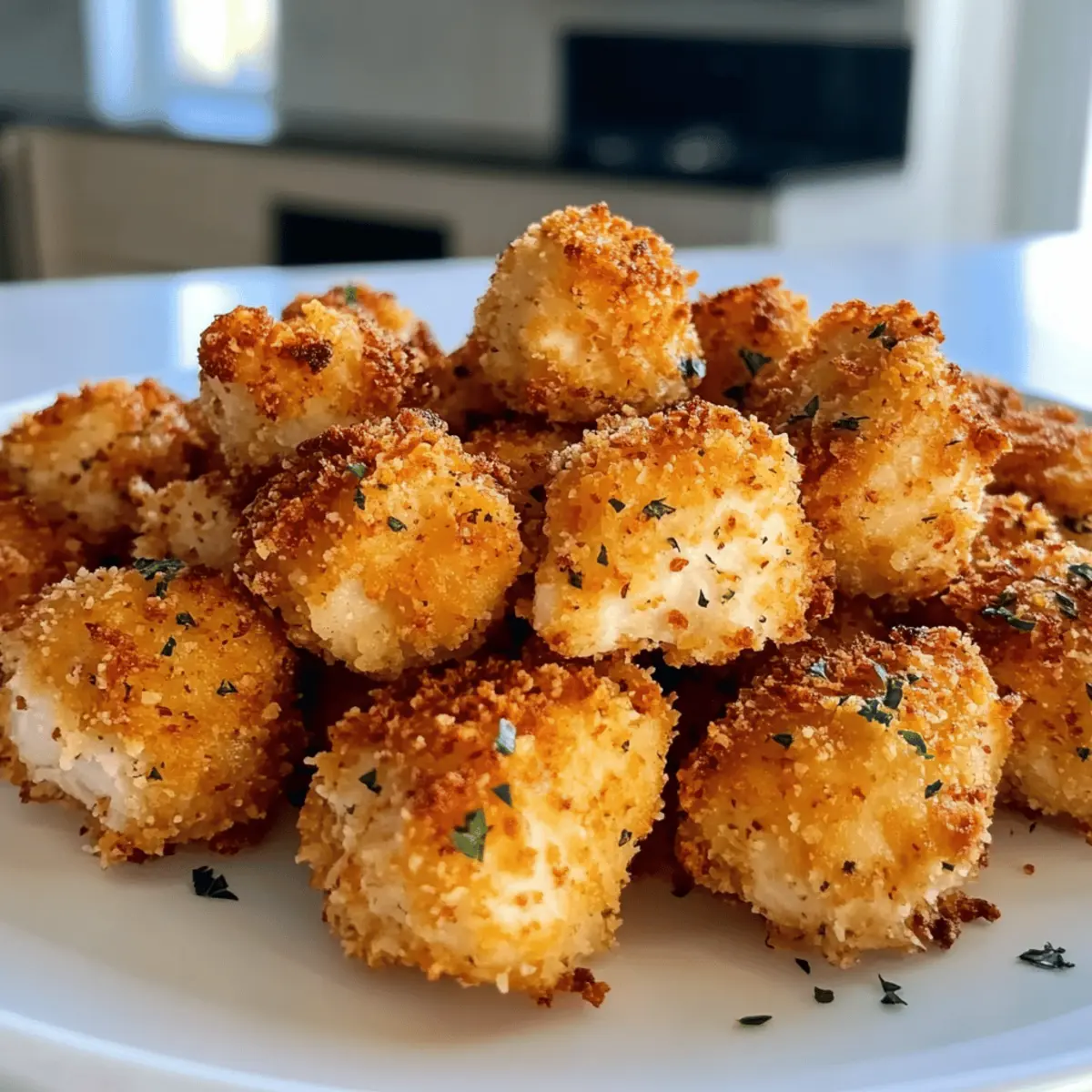 Würzige Ranch-Hühnchenbissen aus der Heißluftfritteuse