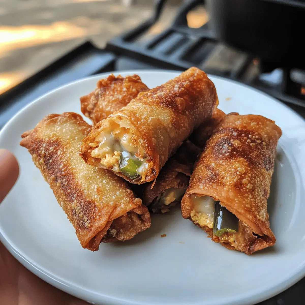 Krosse Jalapeño Popper Egg Rolls