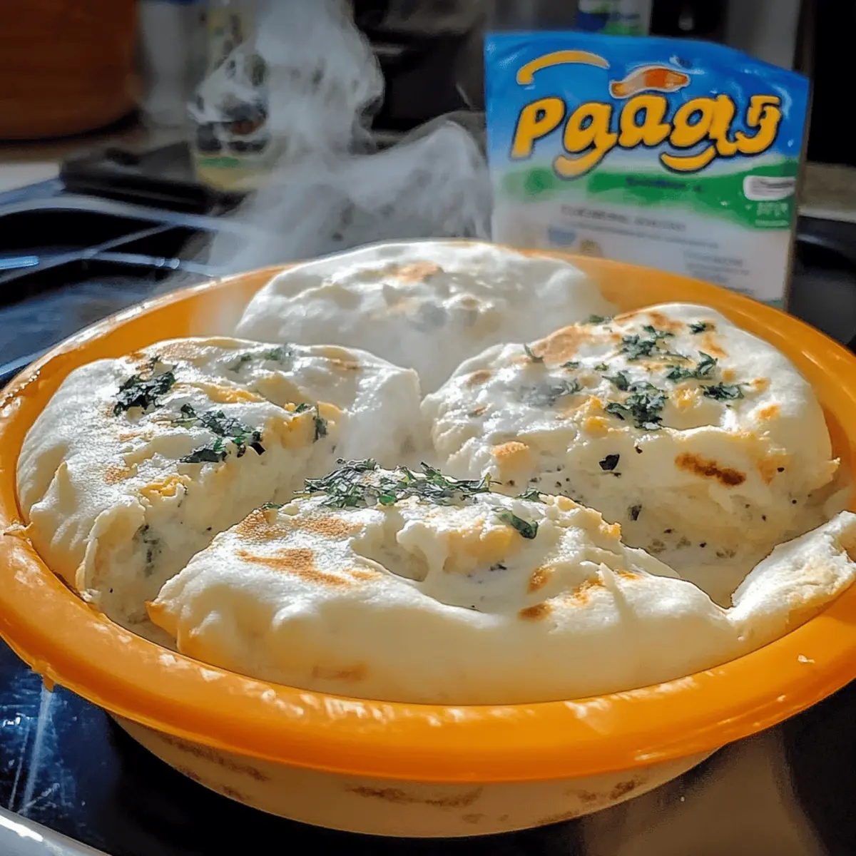 Achari Paneer Naan Bombs selbst gemacht