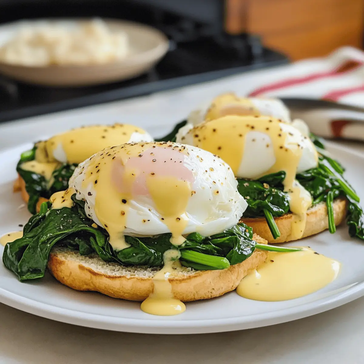 Eier Benedict Florentine leicht gemacht