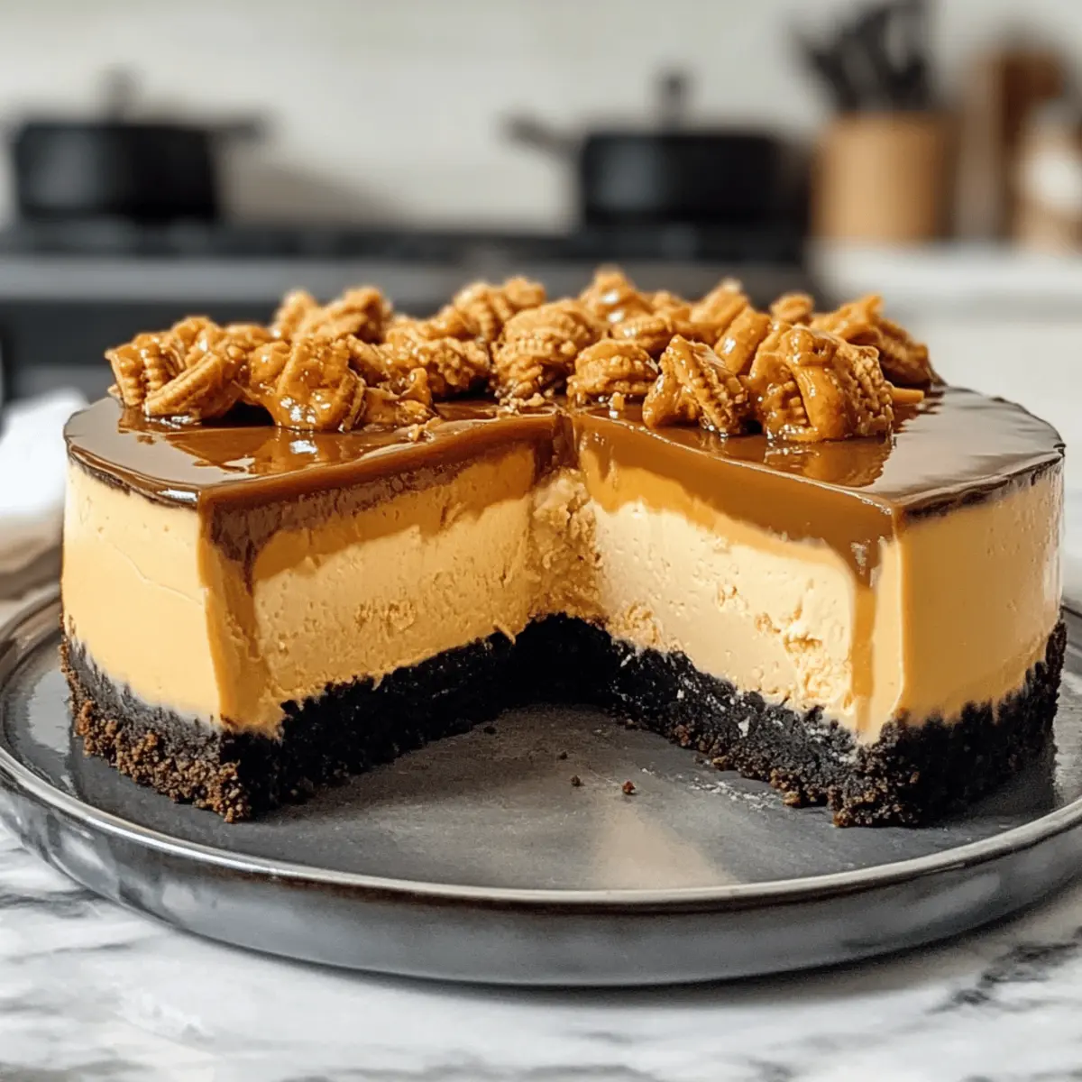 Der Ausgang: Cremige Butterscotch Cheesecake-Rezepte