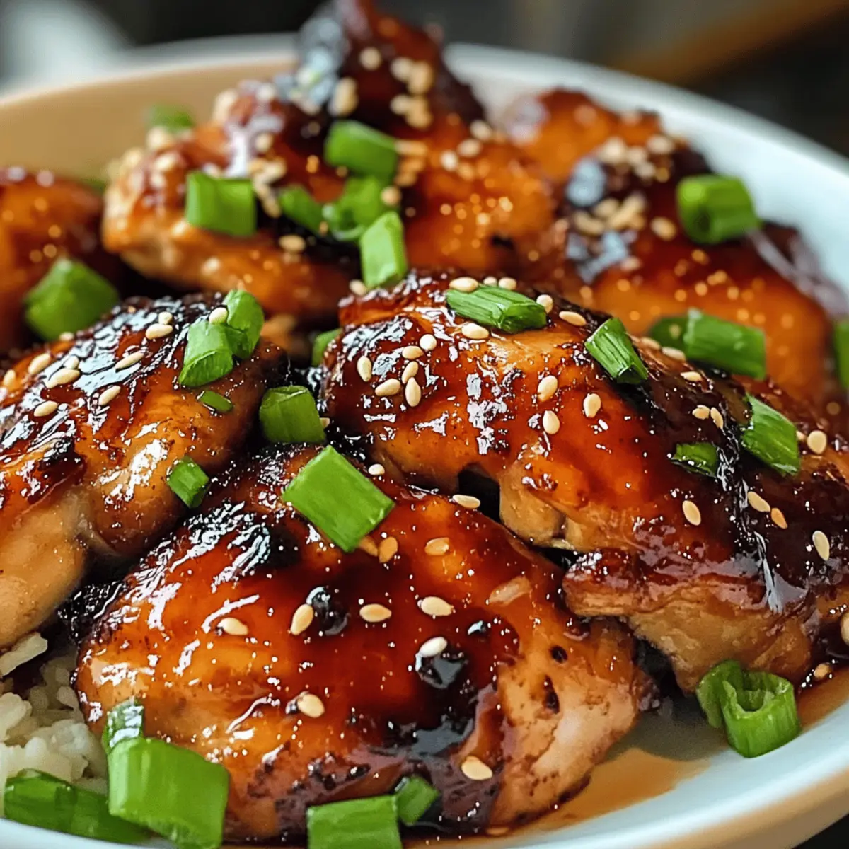 Sticky Honey Gochujang Chicken für jeden Tag