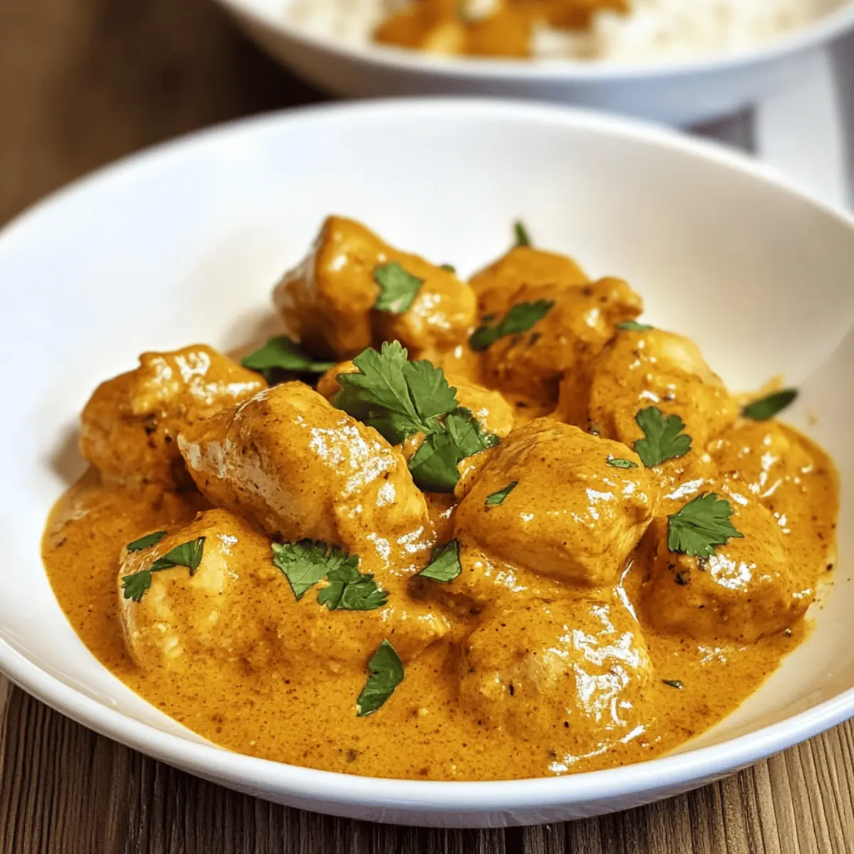 Langsame Kochbutter-Hühnchen für Genuss zu Hause