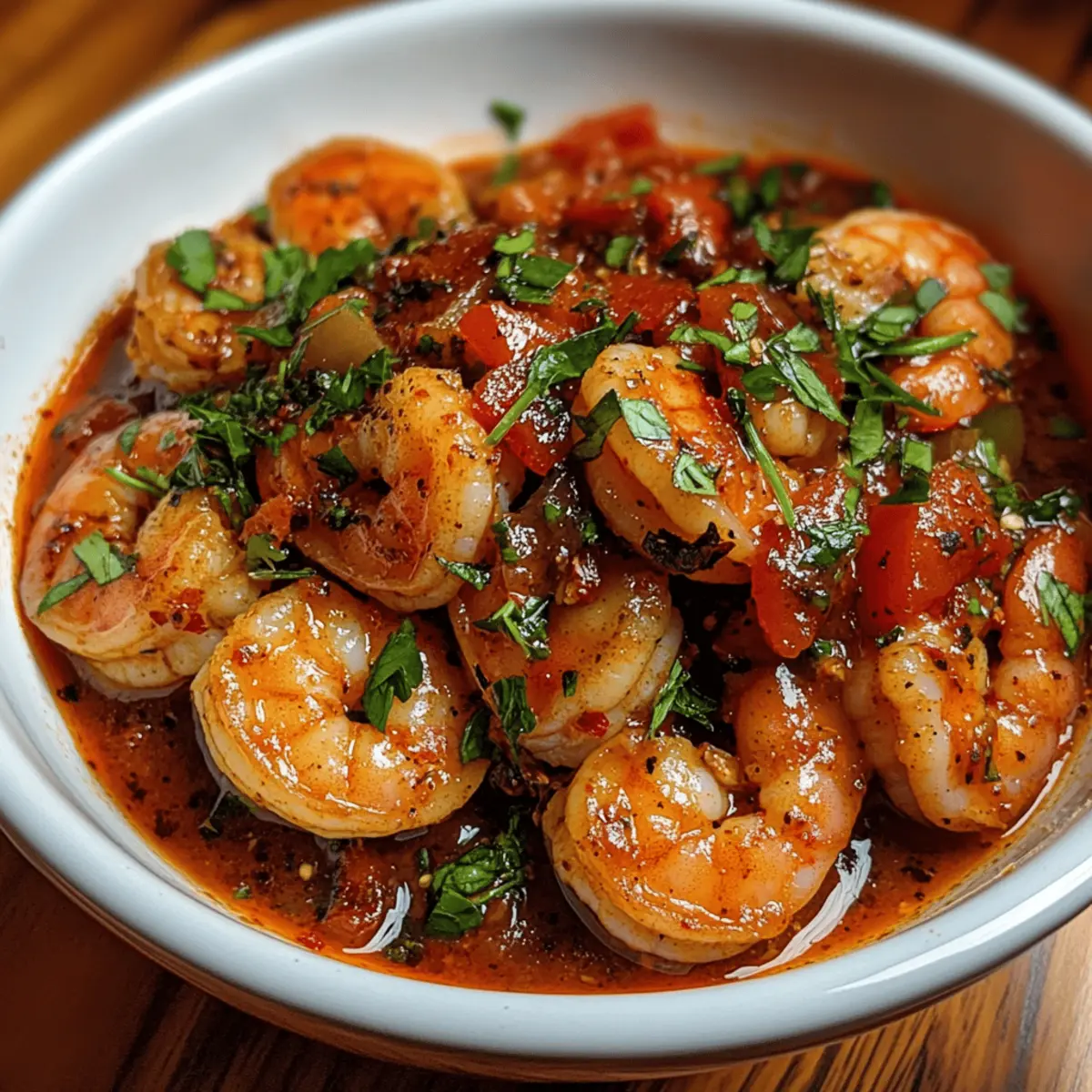 Spicy Voodoo Shrimp in 30 Minuten zubereiten