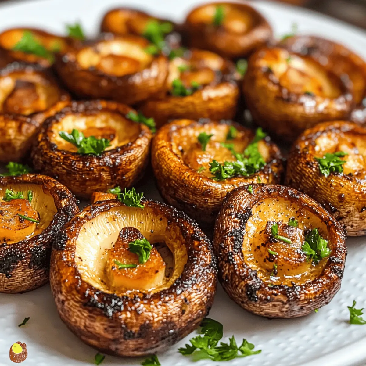 Crispy Air Fryer Pilze für die gesunde Snacklust