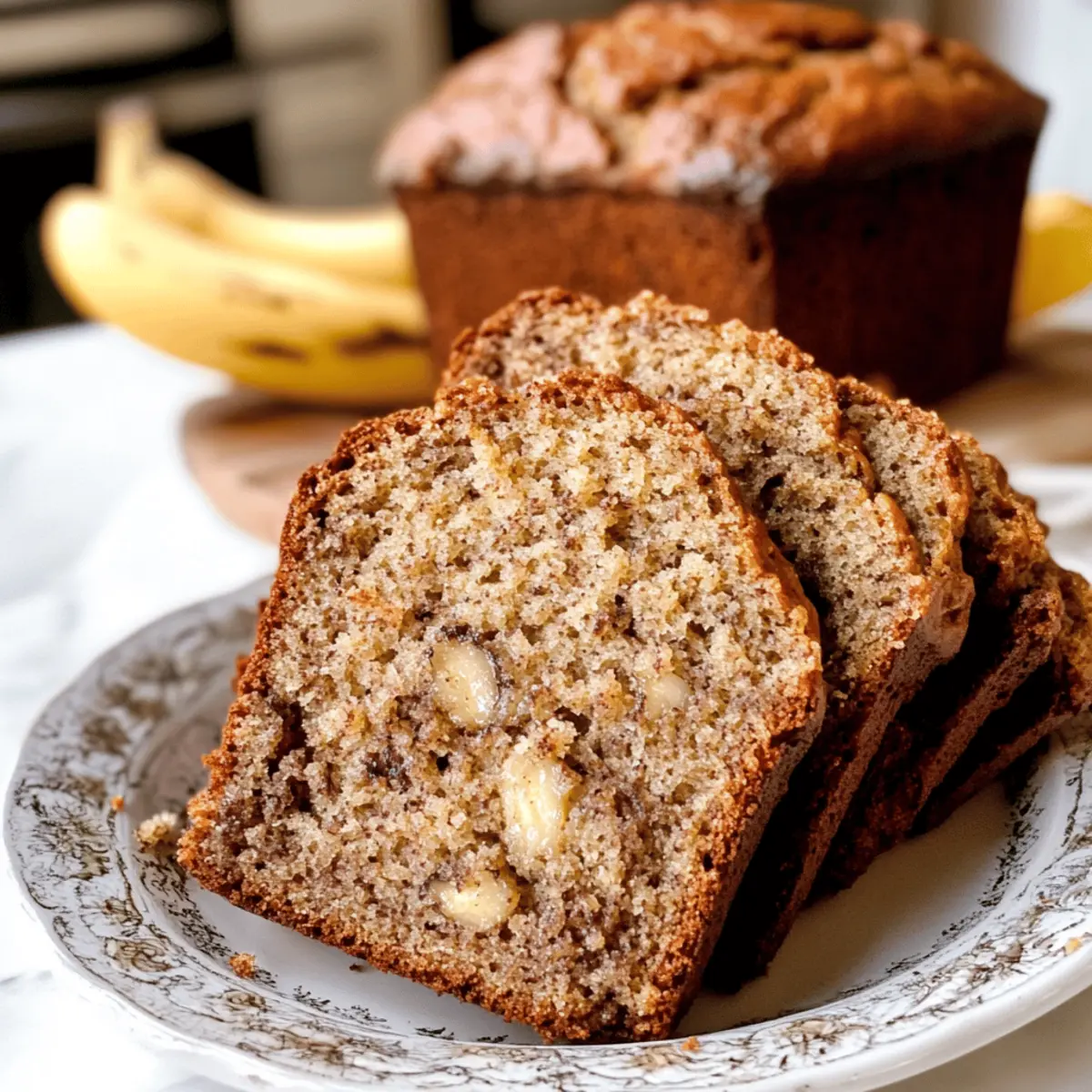 Super saftiger Bananenbrot Klassiker