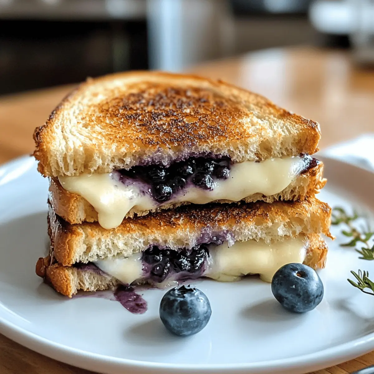 Crispy Blueberry Grilled Cheese ganz neu erleben