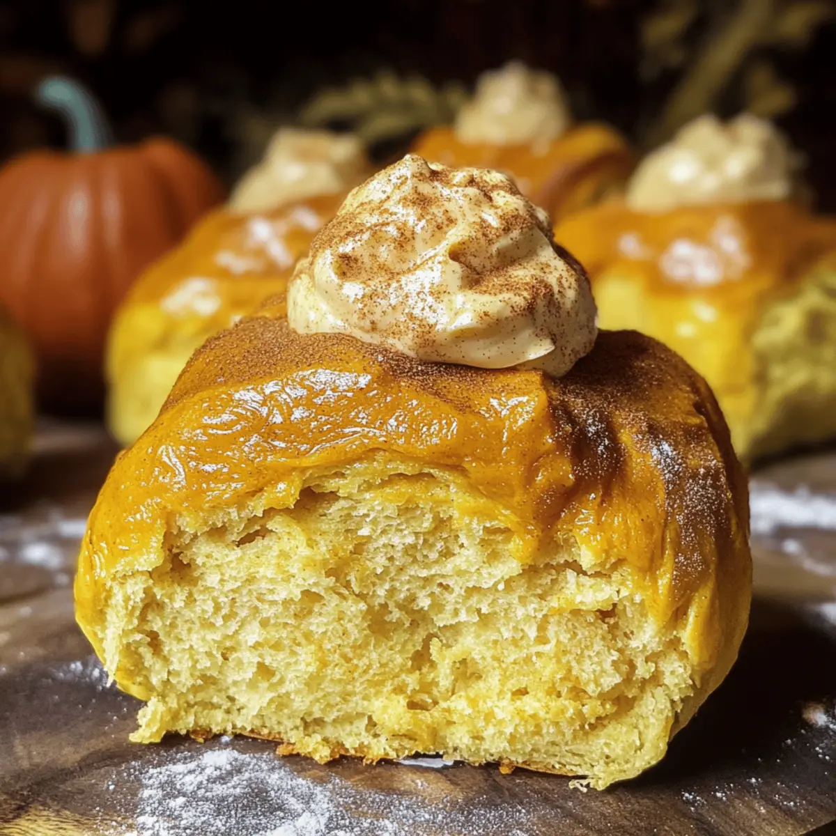 Der Ausgang: Fluffige Kürbisknäcke für den Herbst