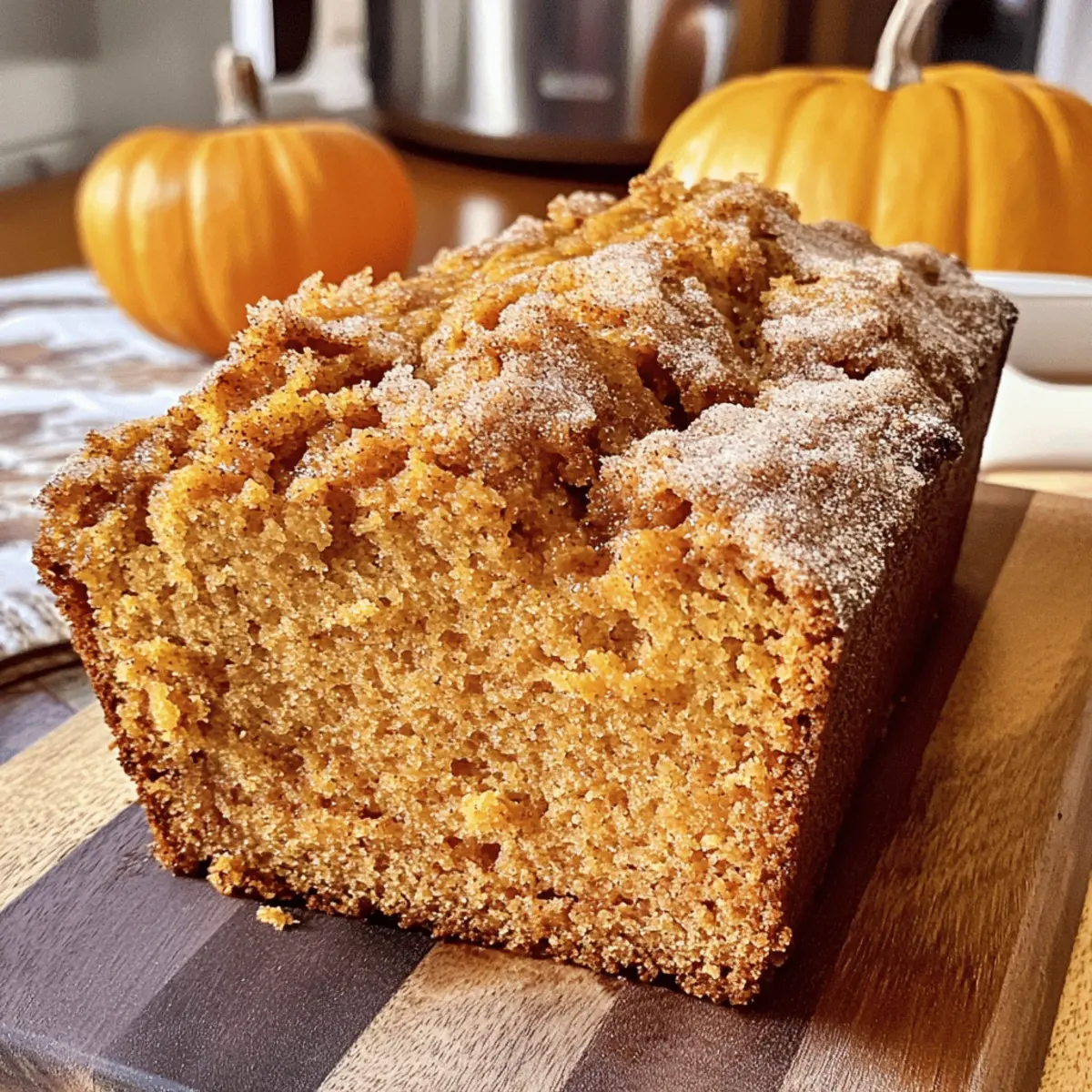 Süßkartoffel-Zimt-Brot für gemütliche Herbsttage