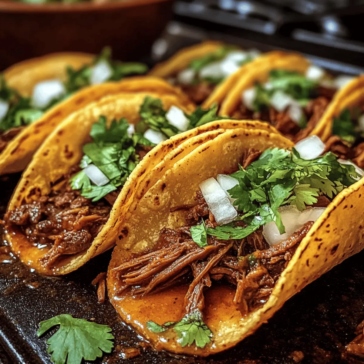 Cheesy Birria Tacos – Der Ausgang für Feinschmecker