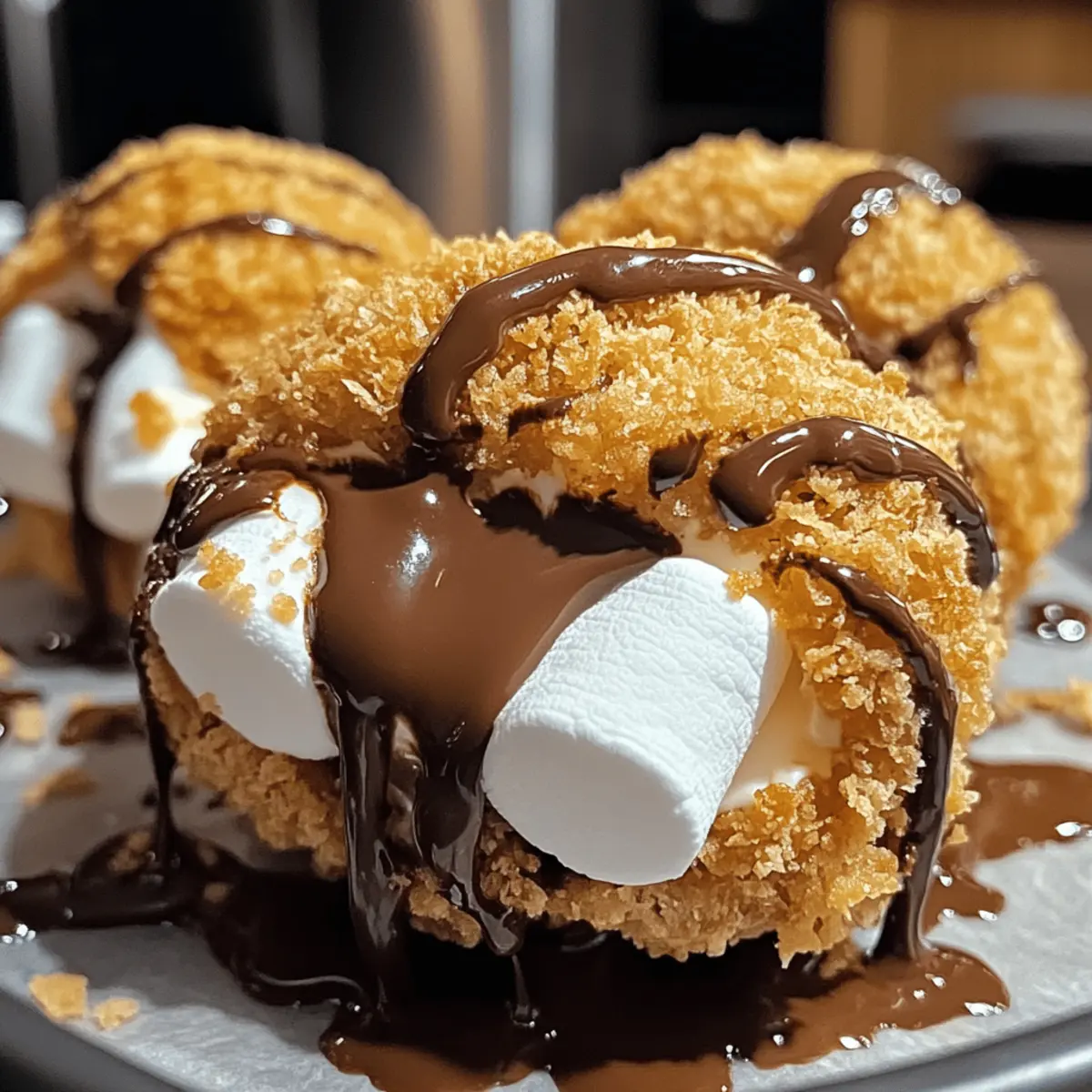 Frittierte S'mores Bomben für den perfekten Genuss