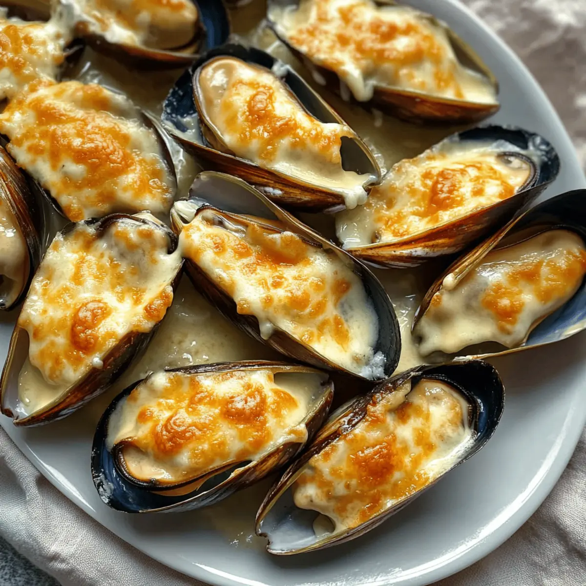 Cheesy Mayo Muscheln – Schneller Genuss vom Buffet