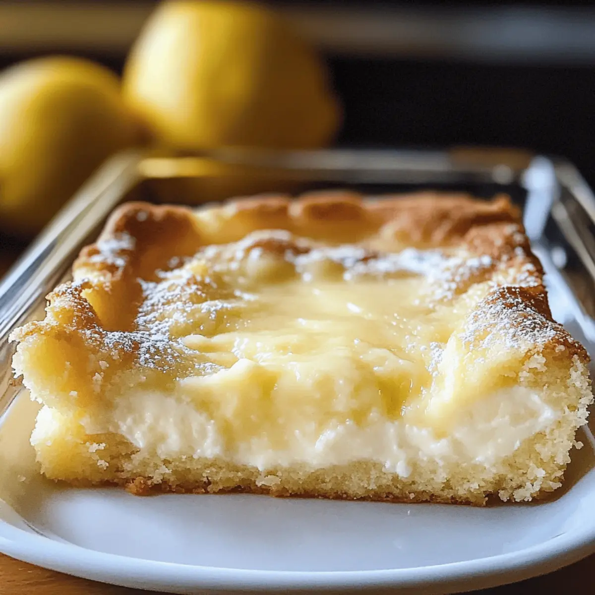 Einfacher Zitronen-Cream-Cheese-Dumpcake