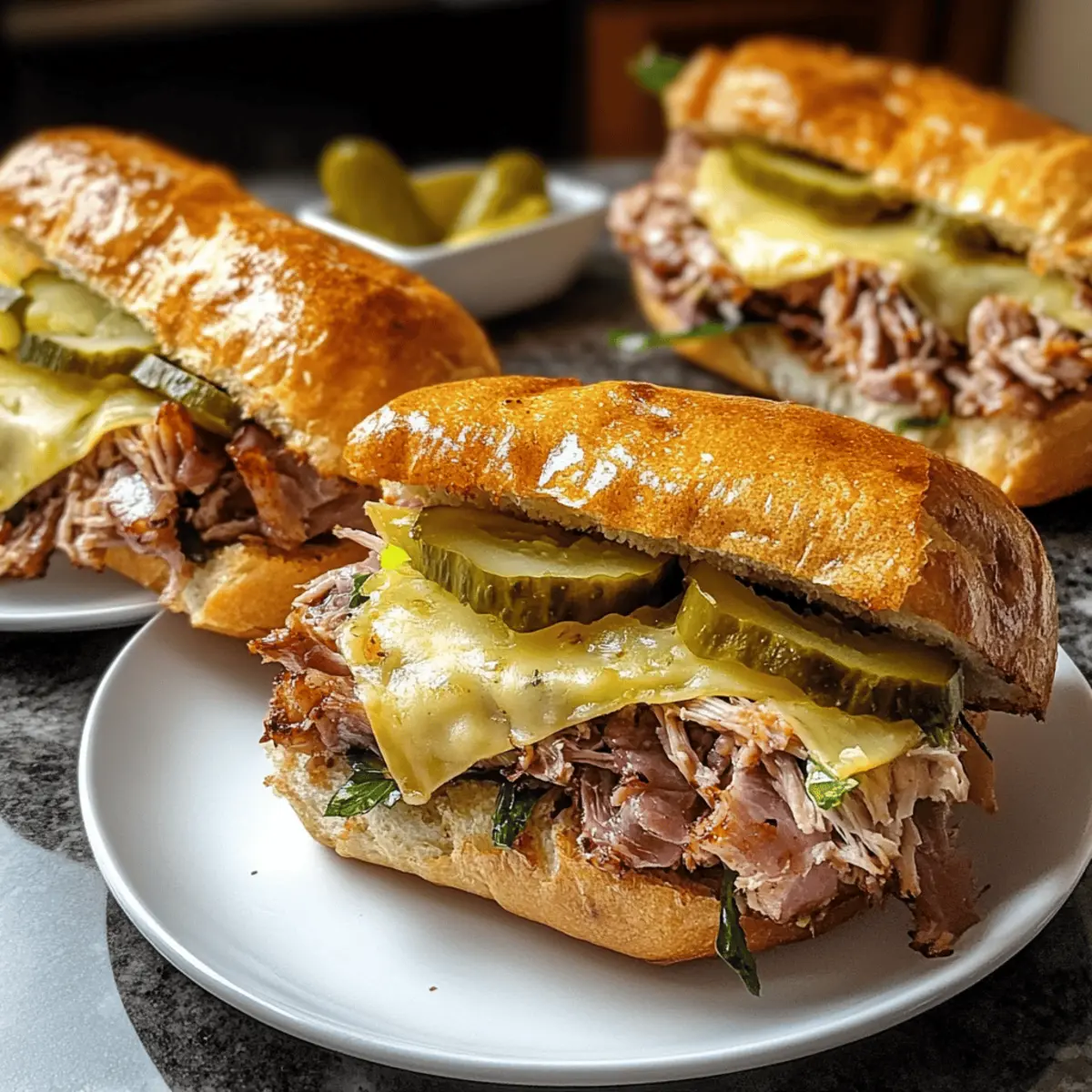 Cuban Garlic Bread Sandwiches für den perfekten Genuss