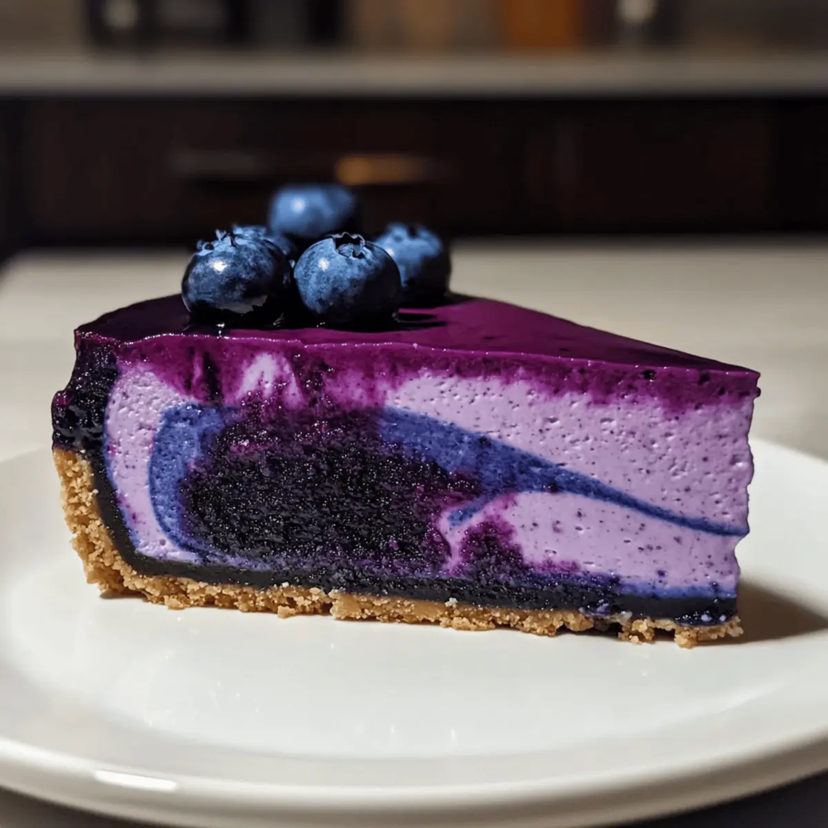 Ravenclaw Blaubeer-Käsekuchen mit Magie