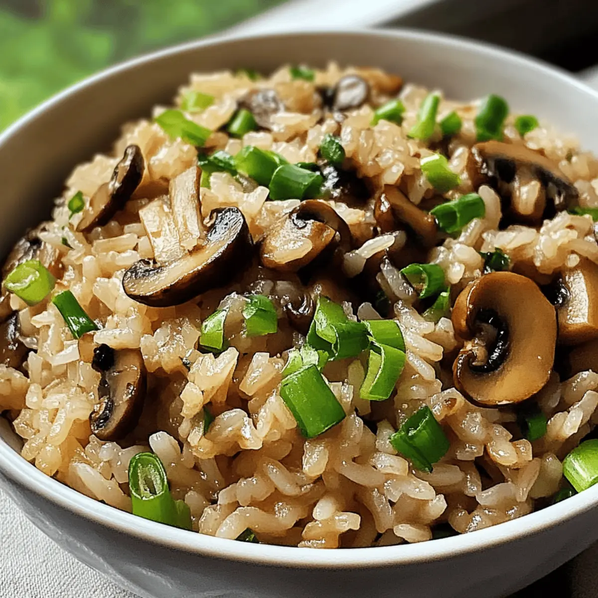 Mushroom Rice Rezept für jeden Anlass