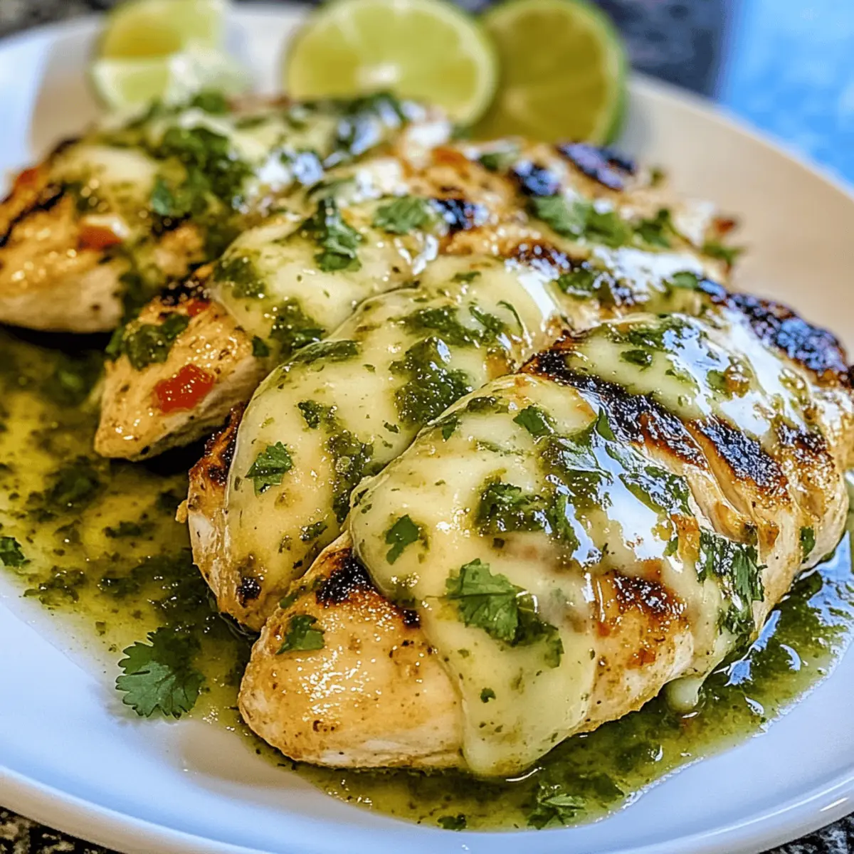 Grillgenuss: Der Ausgang mit Salsa Verde Hähnchen