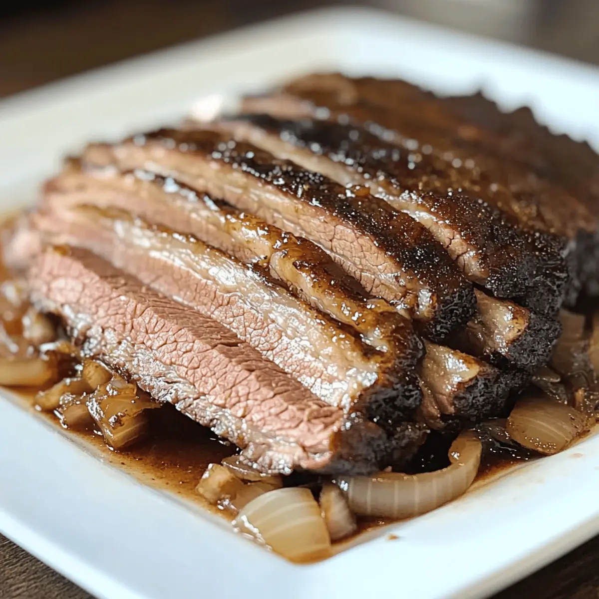 Saftiger Rinderbrust Braten aus der Heißluftfritteuse