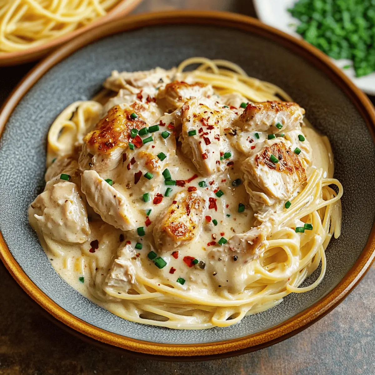 Der Ausgang: Leckere Slow Cooker Angel Chicken Pasta