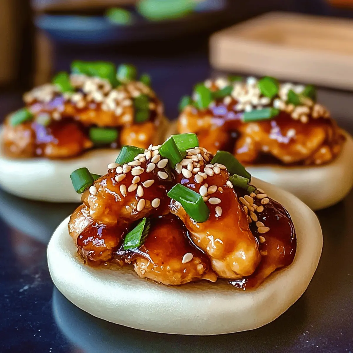 Korean Chicken Bao: Saftige Brötchen mit Hähnchen