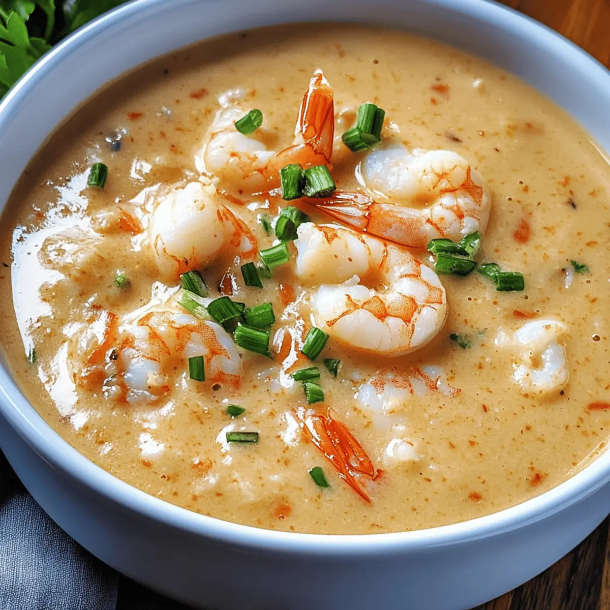 Krabben- und Garnelen-Bisque für Feinschmecker