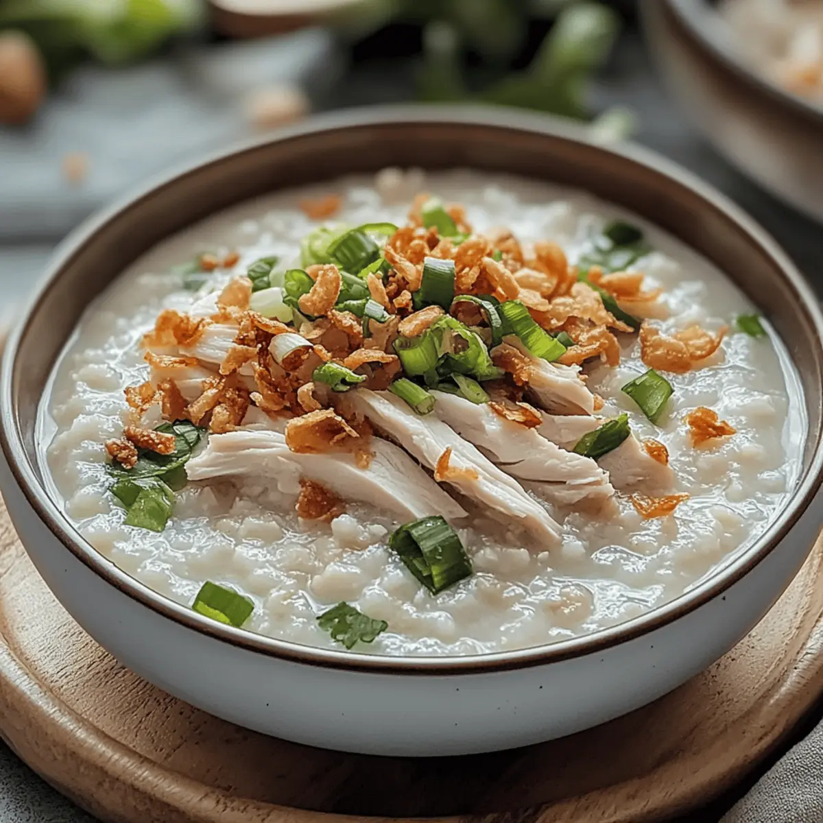 Der Ausgang: Köstliches Cozy Cháo Gà Rezept
