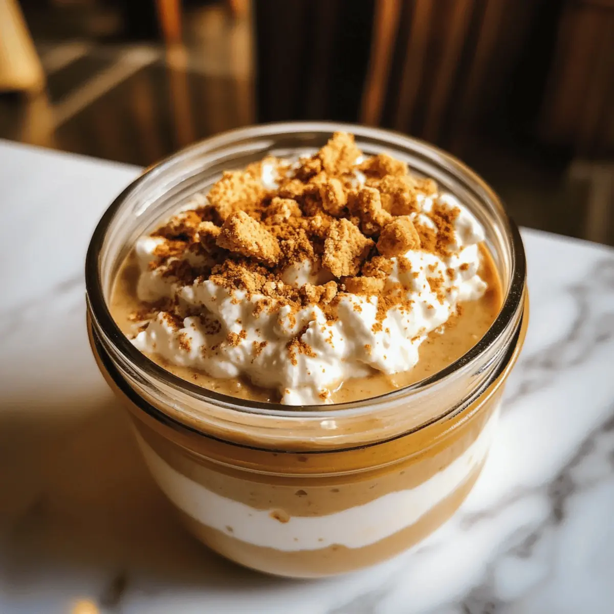 Pumpkin Cheesecake Overnight Oats für jeden Tag