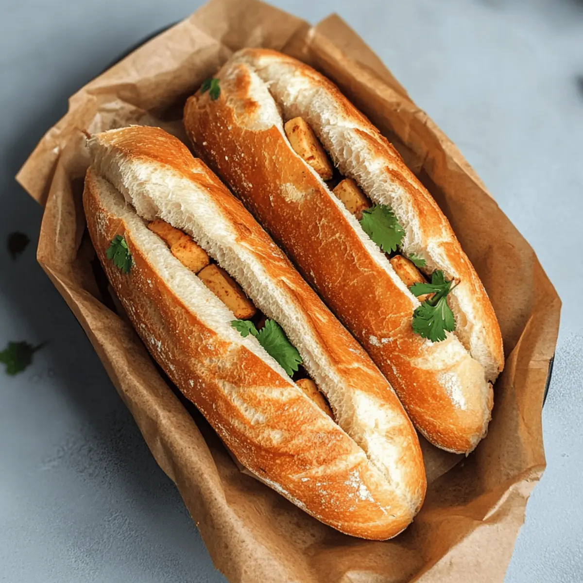 Authentische Bánh Mì Baguettes selbst gemacht