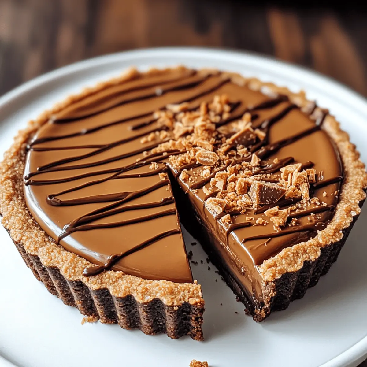 Schokoladen Biscoff Torte ohne Backen