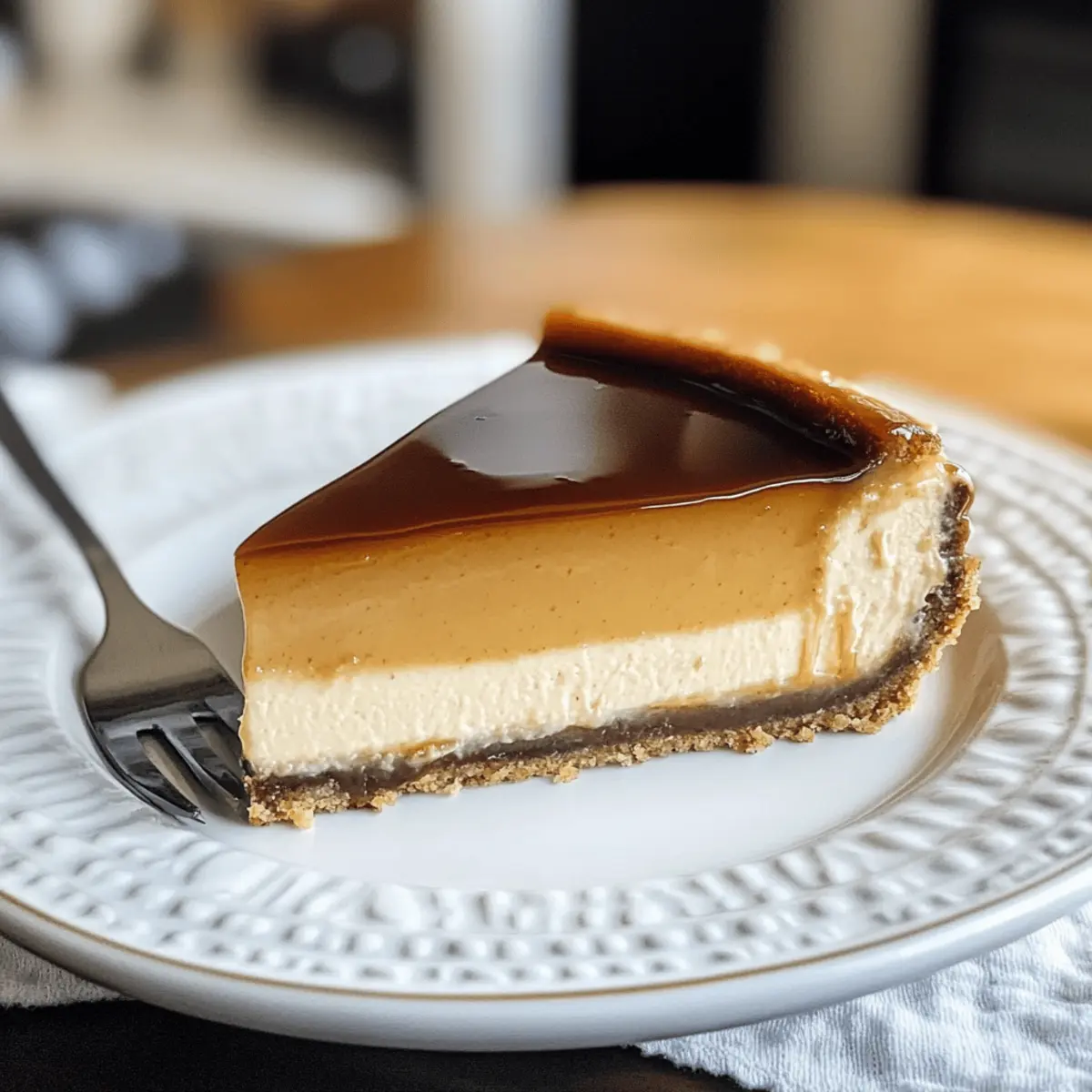 Cremiger Ahorn-Cheesecake für Thanksgiving