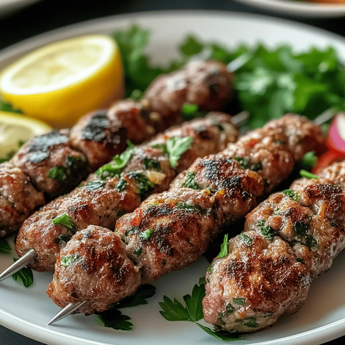 Köstliche Kofta Kebabs für jeden Anlass