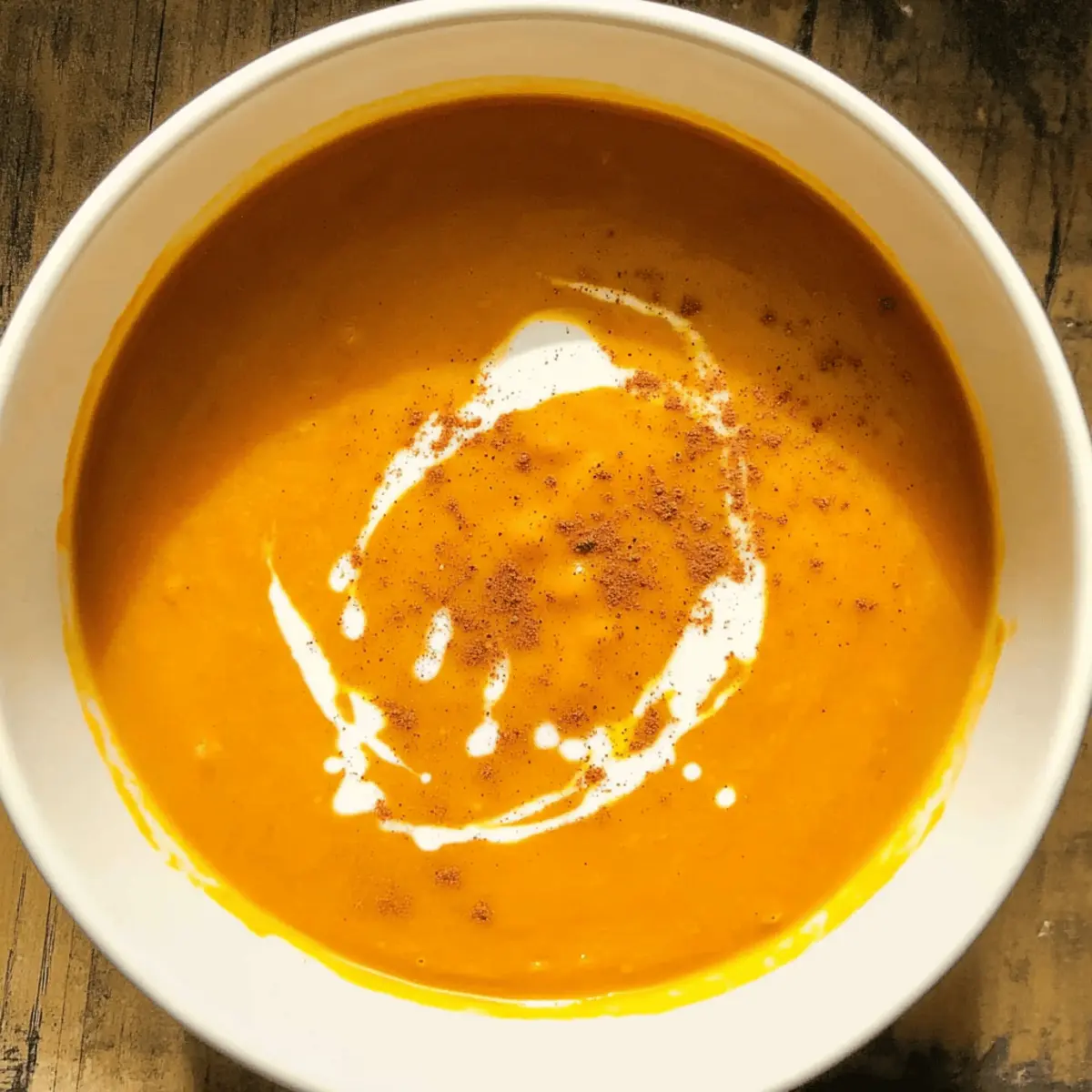 Cremige Kürbis-Süßkartoffel-Suppe für den Herbst