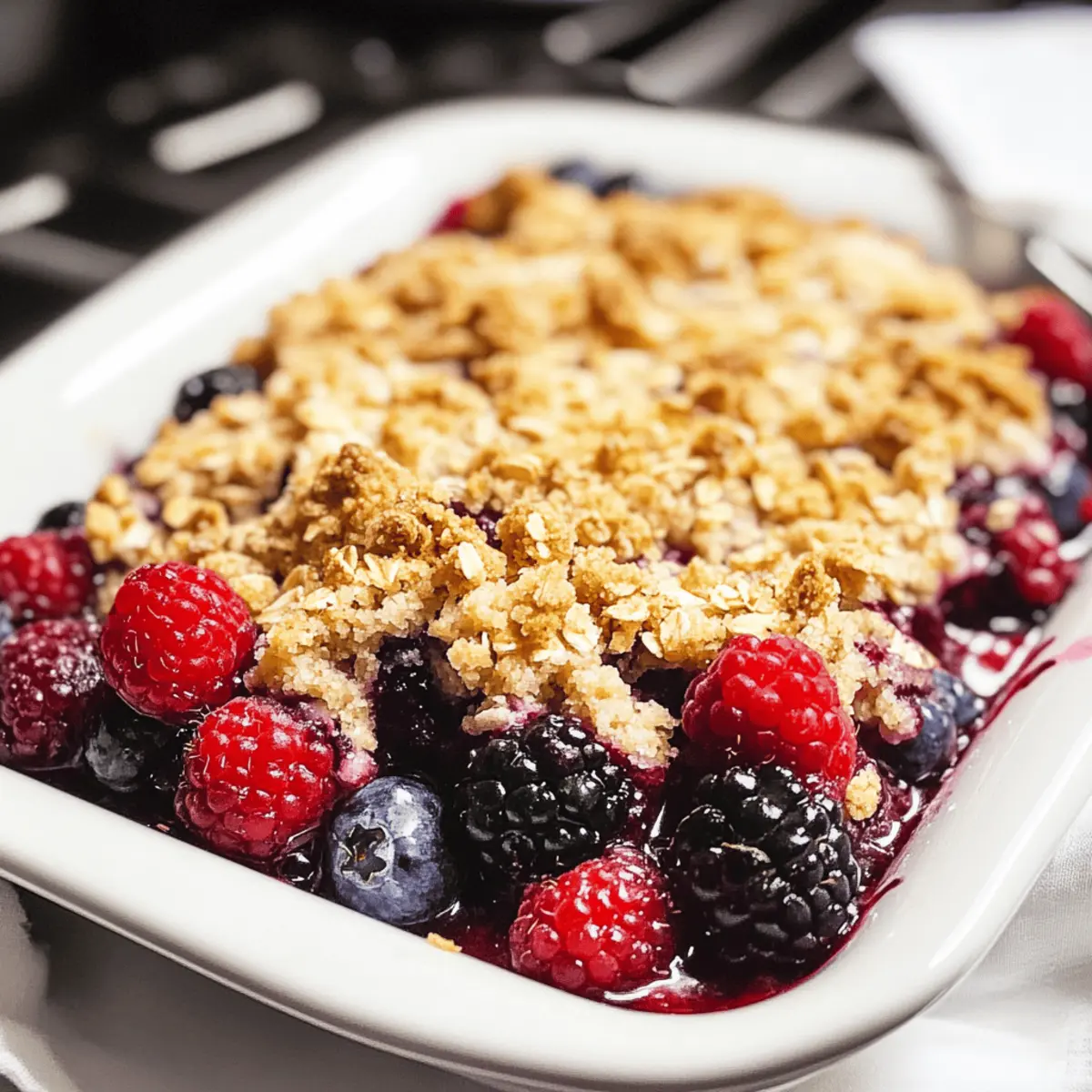 Drei-Beeren-Crisp: Der perfekte Ausgang für den Sommer