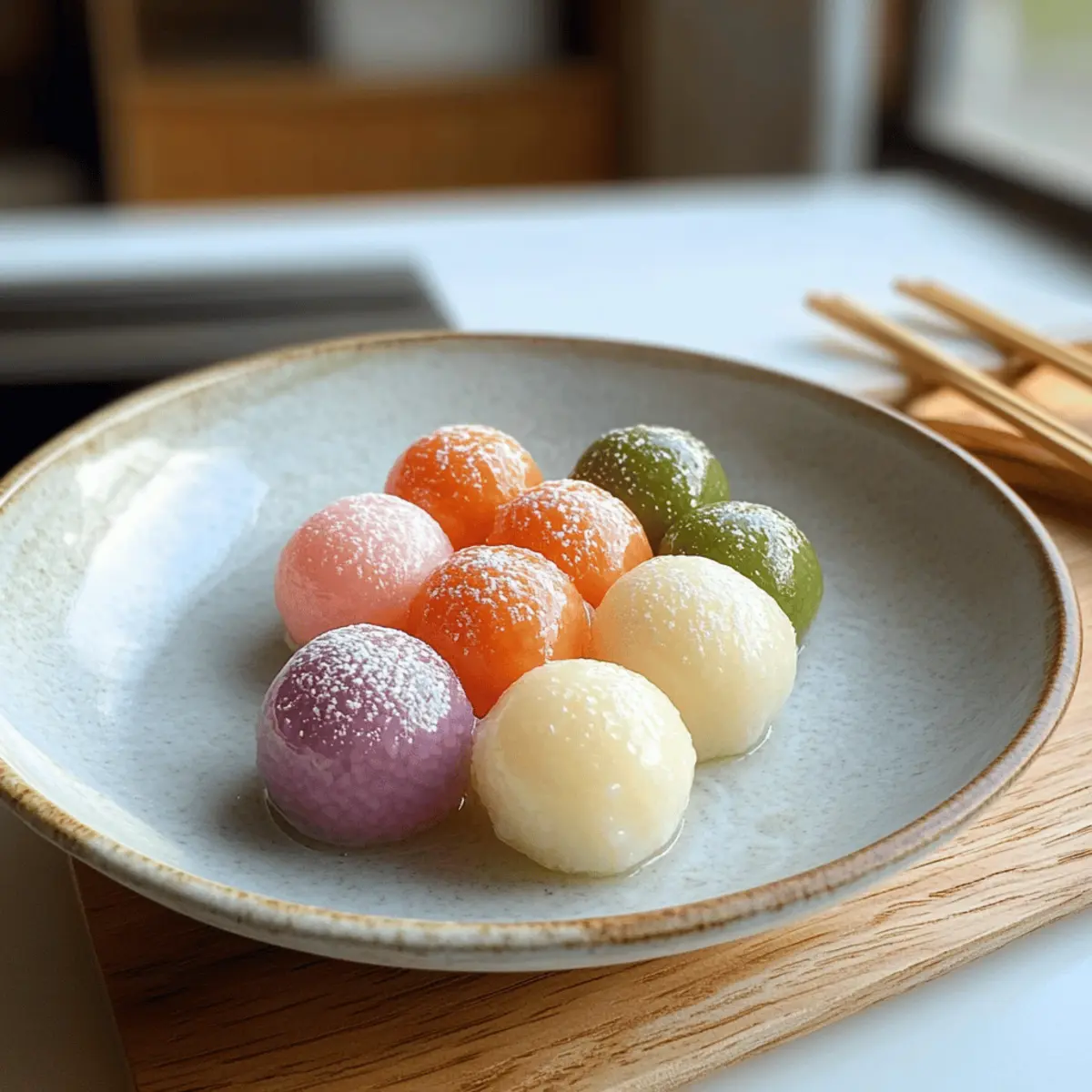 Süßes und zähe Dango: Ein japanisches Vergnügen